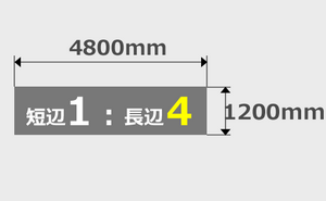 1200mm×4800mm印刷