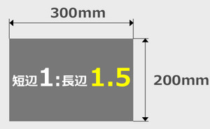 200mm×300mm印刷